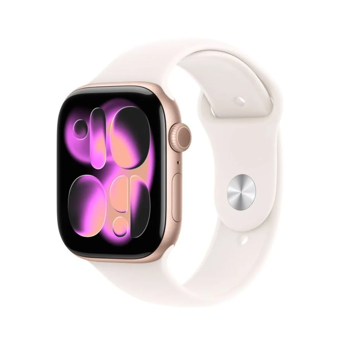 APPLE - Apple Watch Series 11 GPS 42mm Correa Deportiva - Rose Gold