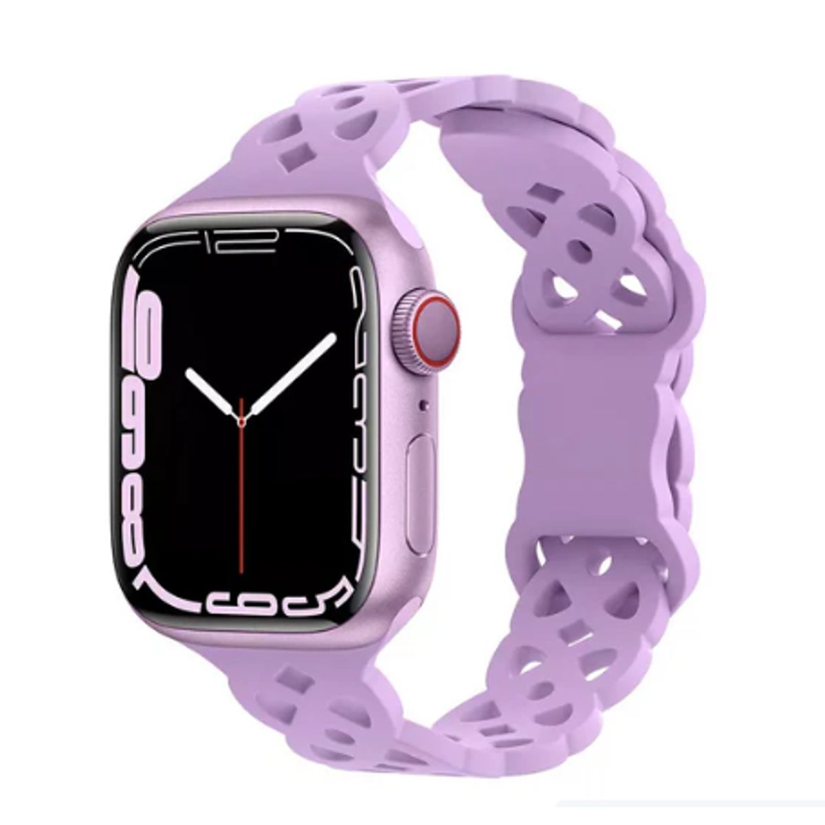 GENERICO - Correa Doble Trenzado para Apple Watch 42mm - Lila