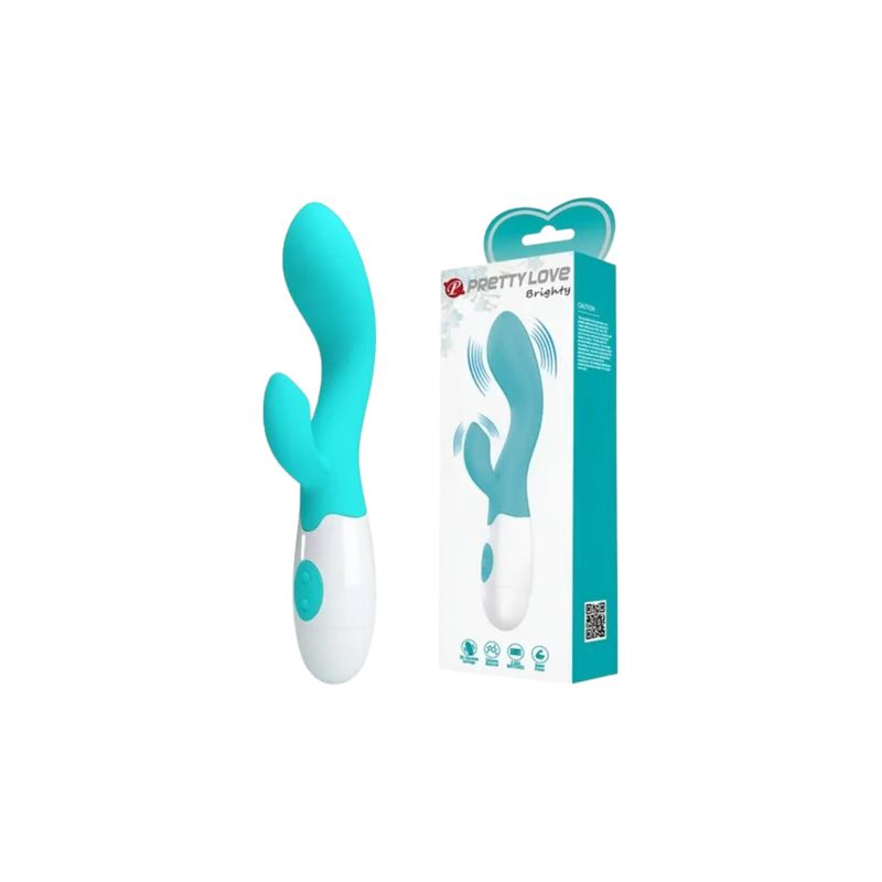 PRETTY LOVE - VIBRADOR ESTIMULANTE DILDO DOBLE SENSACION