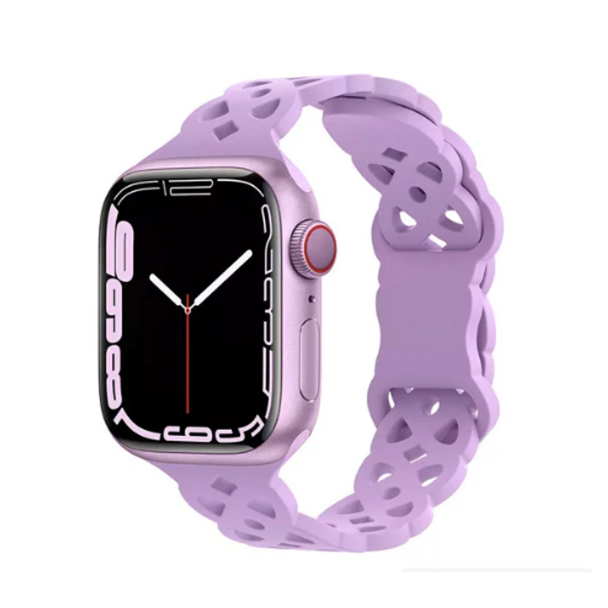 GENERICO - Correa Doble Trenzado para Apple Watch 49mm - Lila