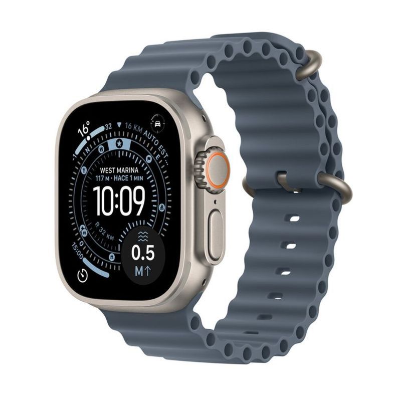APPLE - Apple Watch Ultra 3 GPS + Celular 49mm - Natural Titanium