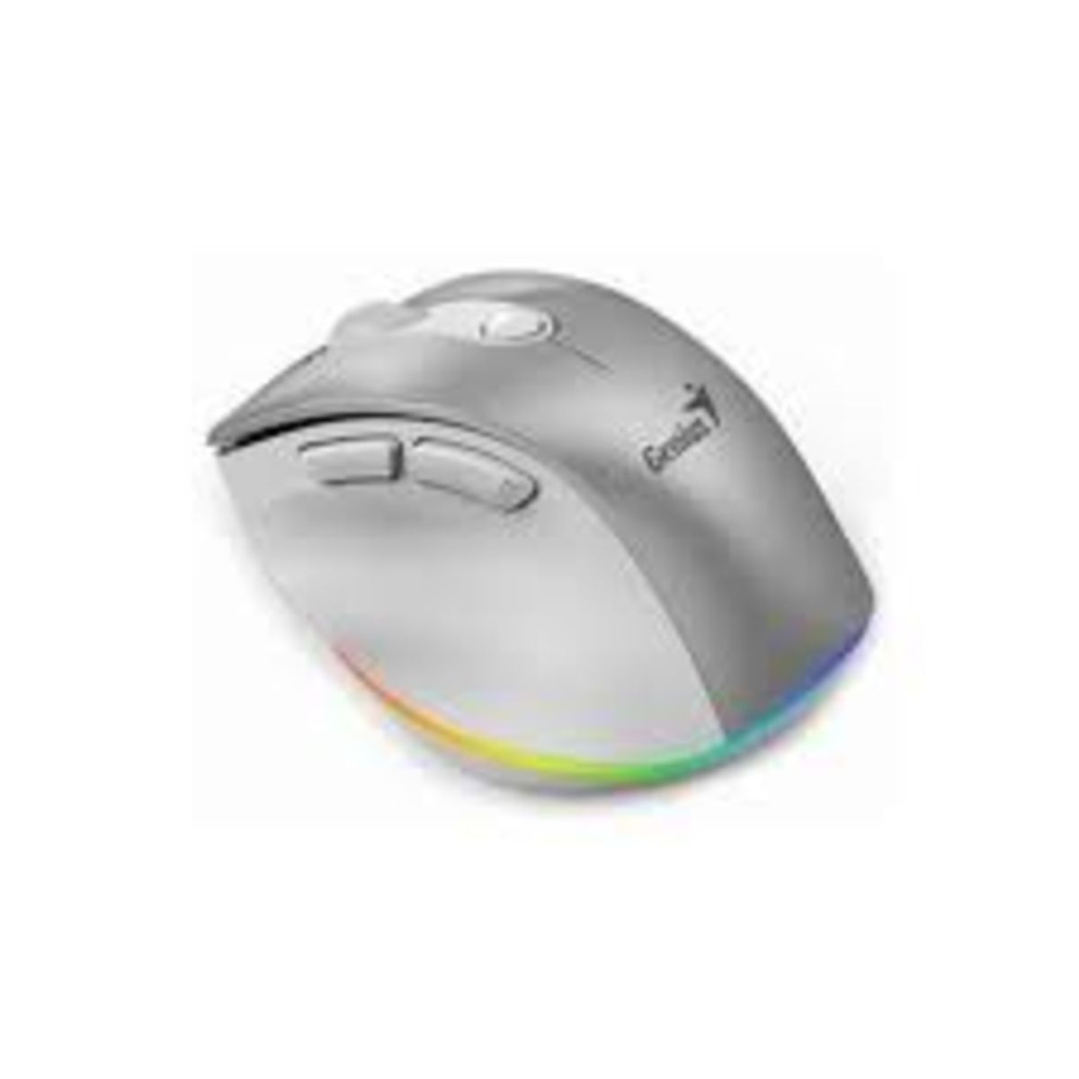 GENIUS - MOUSE GENIUS ERGO 9000S PRO DUAL SILENT RGB SILVER 31030039402