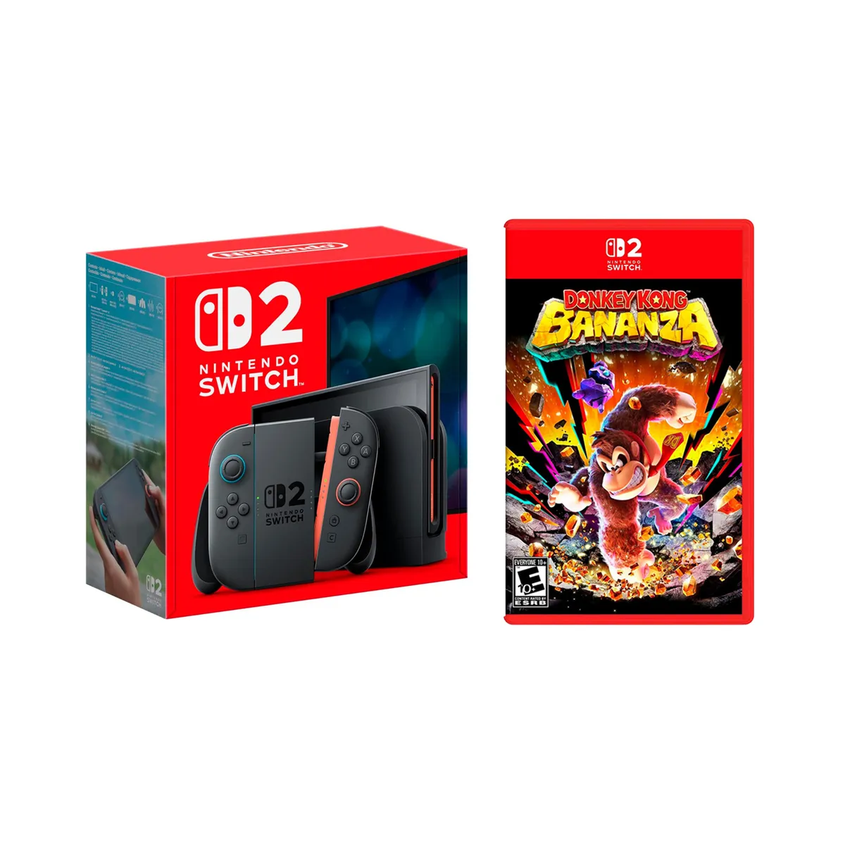 NINTENDO - Consola Nintendo Switch 2 + Donkey Kong Bananza