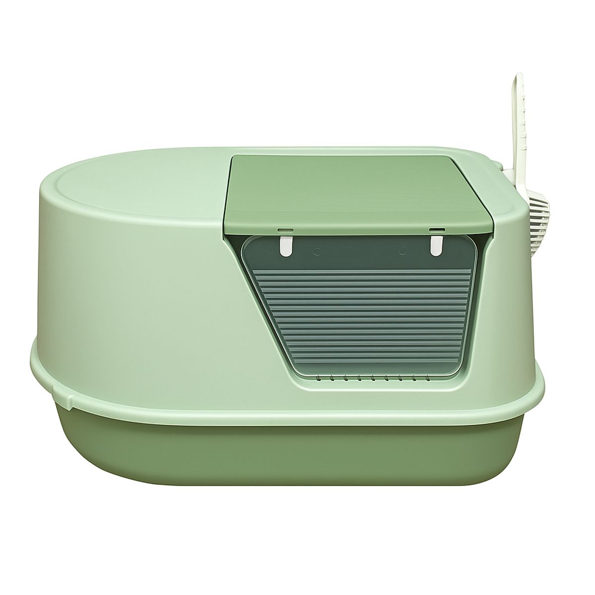 PET MOOD - Arenero Para Gatos Pet Mood Grande Entrada Superior y Pala