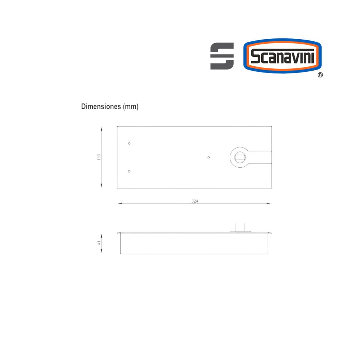 SCANAVINI - Freno Hidráulico DT-2300 Soporta hasta 120 Kg