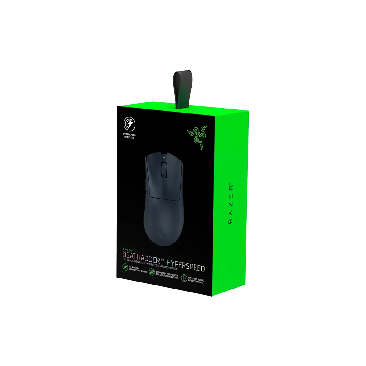 RAZER - Mouse Gamer Razer Deathadder V3 Hyperspeed 26K DPI Black