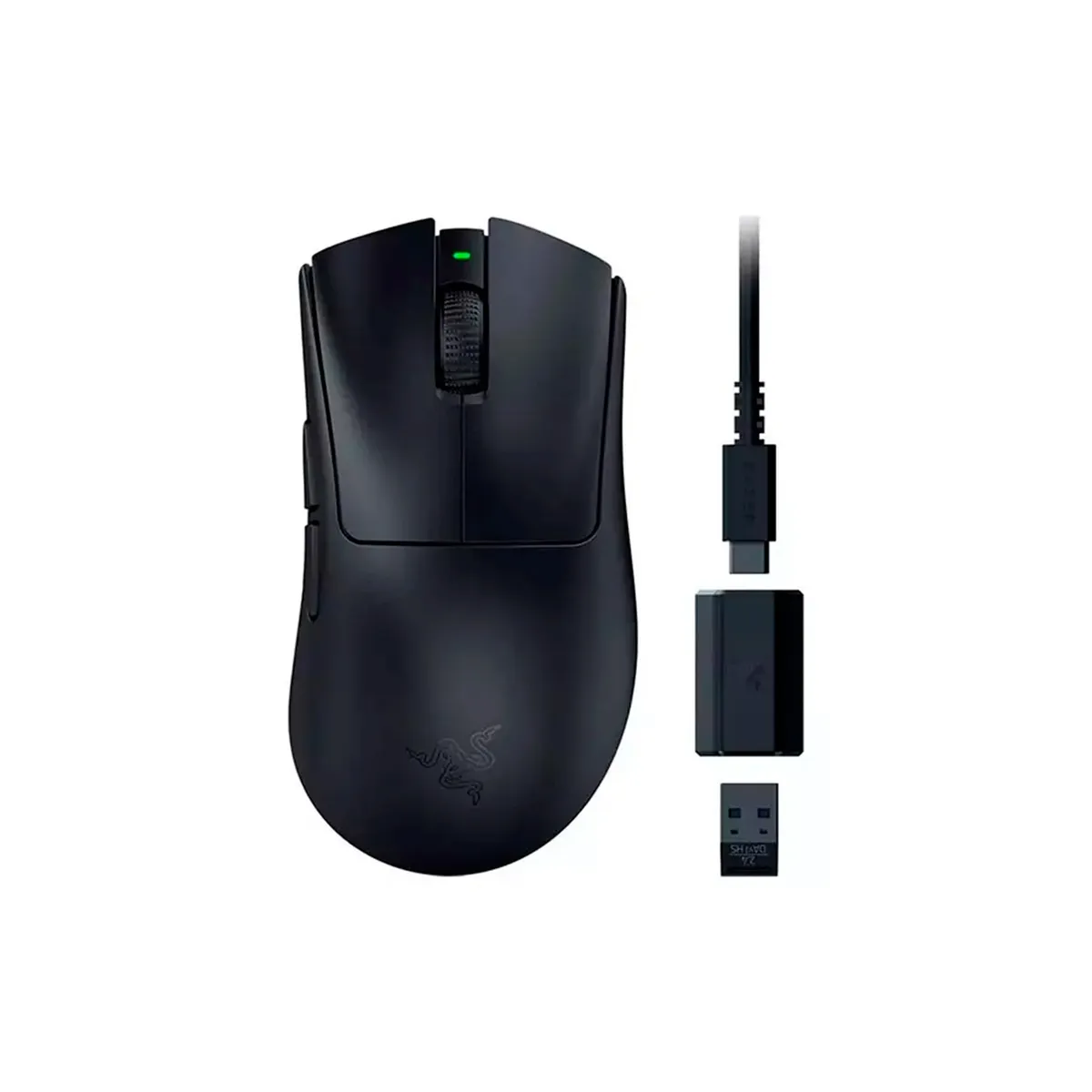 RAZER - Mouse Gamer Razer Deathadder V3 Hyperspeed 26K DPI Black