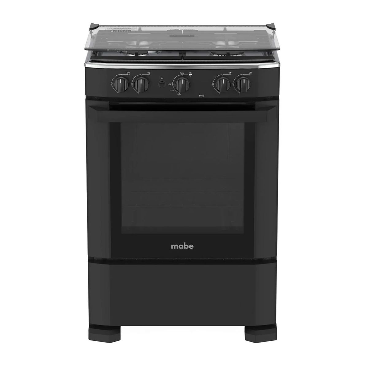 MABE - Cocina a Gas 60 cm Negro Mabe CMP6010FN0