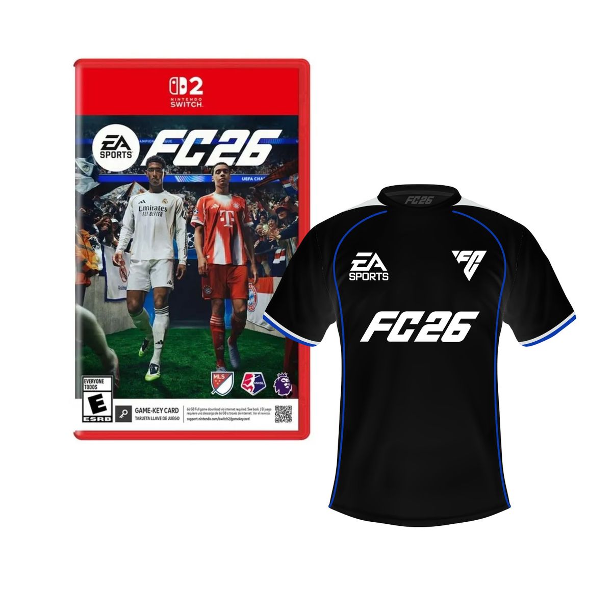 EA - Ea Sports Fc 26 + Polo Negro M Nintendo Switch 2