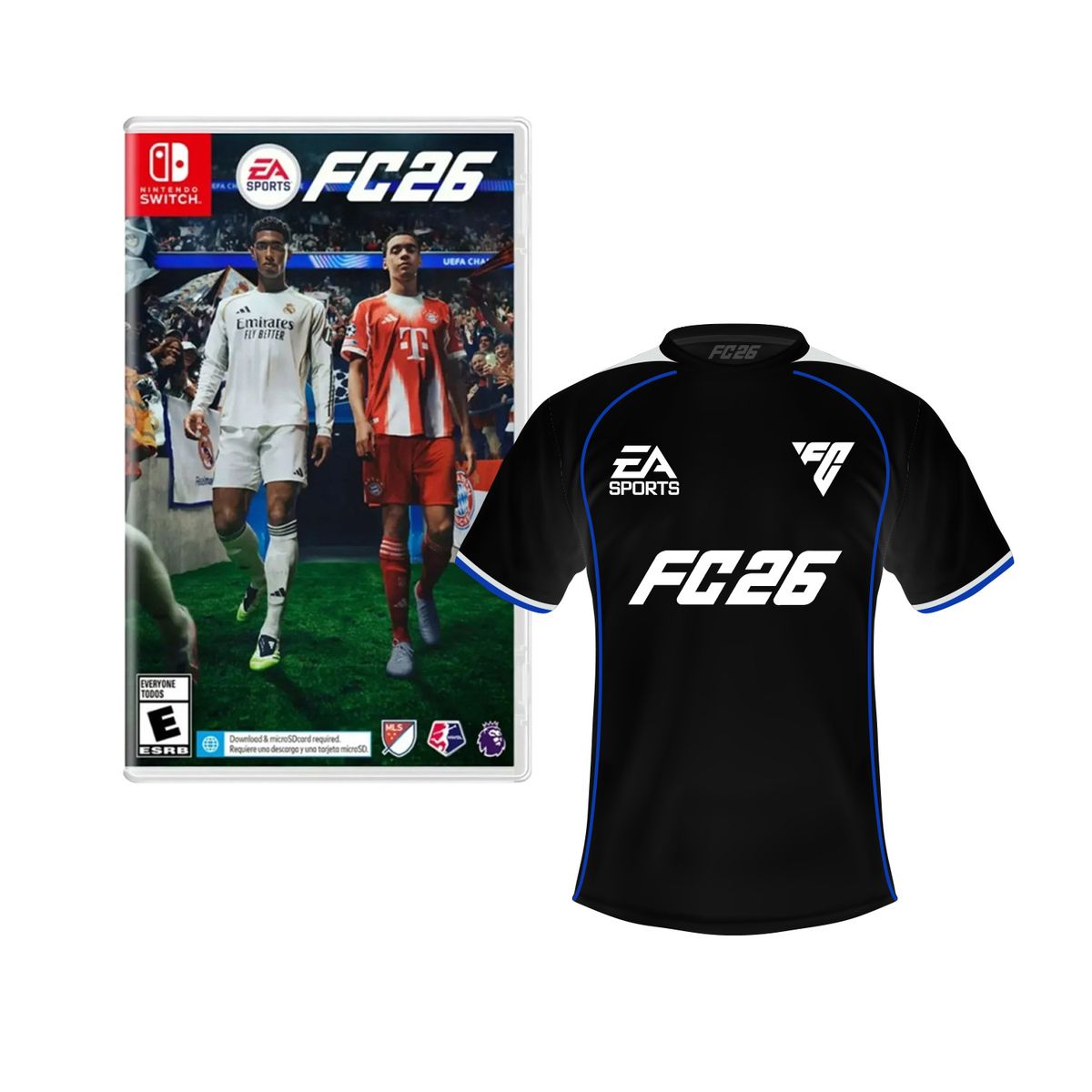 EA - Ea Sports Fc 26 + Polo Negro L Nintendo Switch