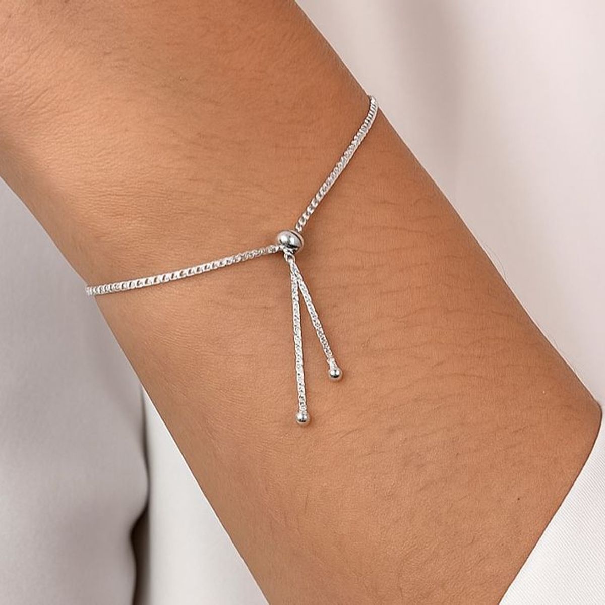 JOYERIA D'PILMER - PULSERA DE PLATA TREBOL