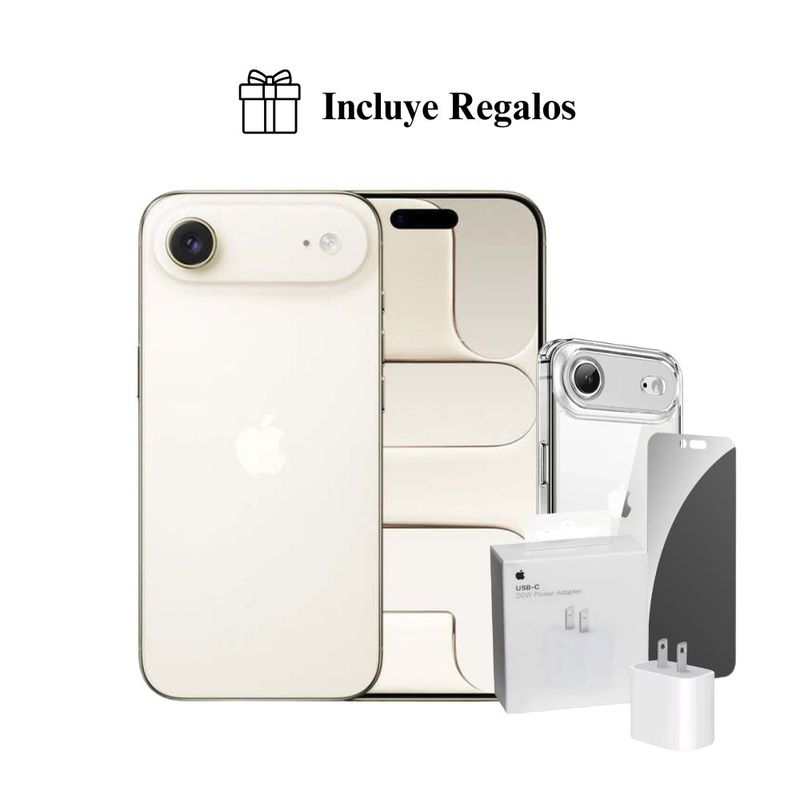APPLE - Apple iPhone Air Apple Intelligence 256GB  (eSIM) - Light Gold + Combo de Regalo