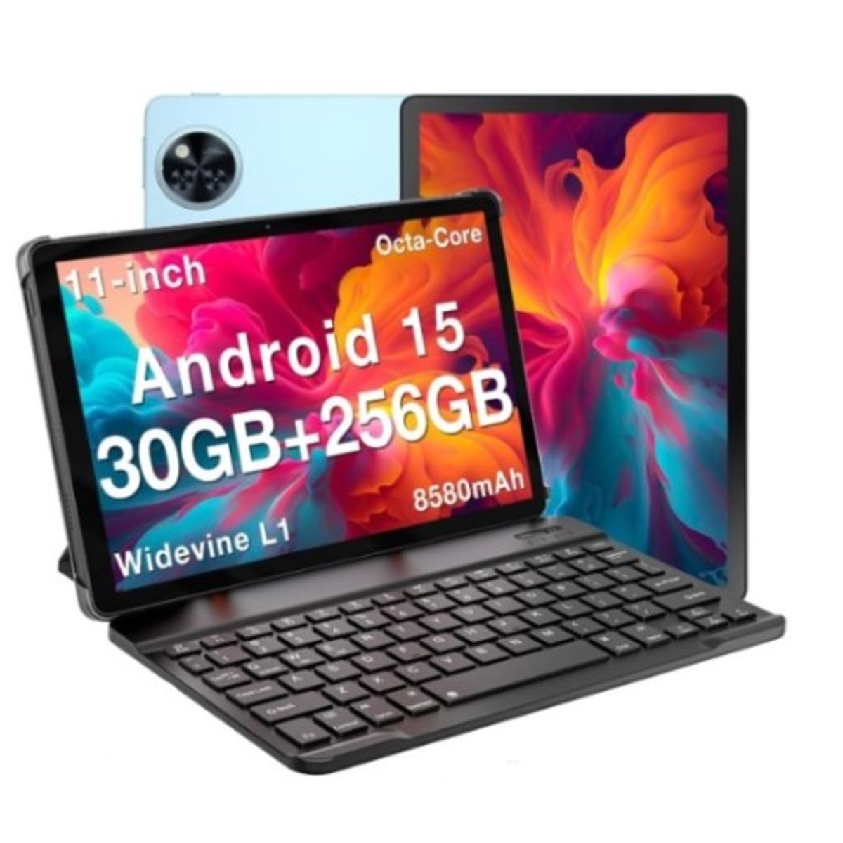 DOOGEE - Tablet Doogee U11 Pro VIP EDITION 6gb Ram+256GB Rom+Teclado+Lapiz Azul