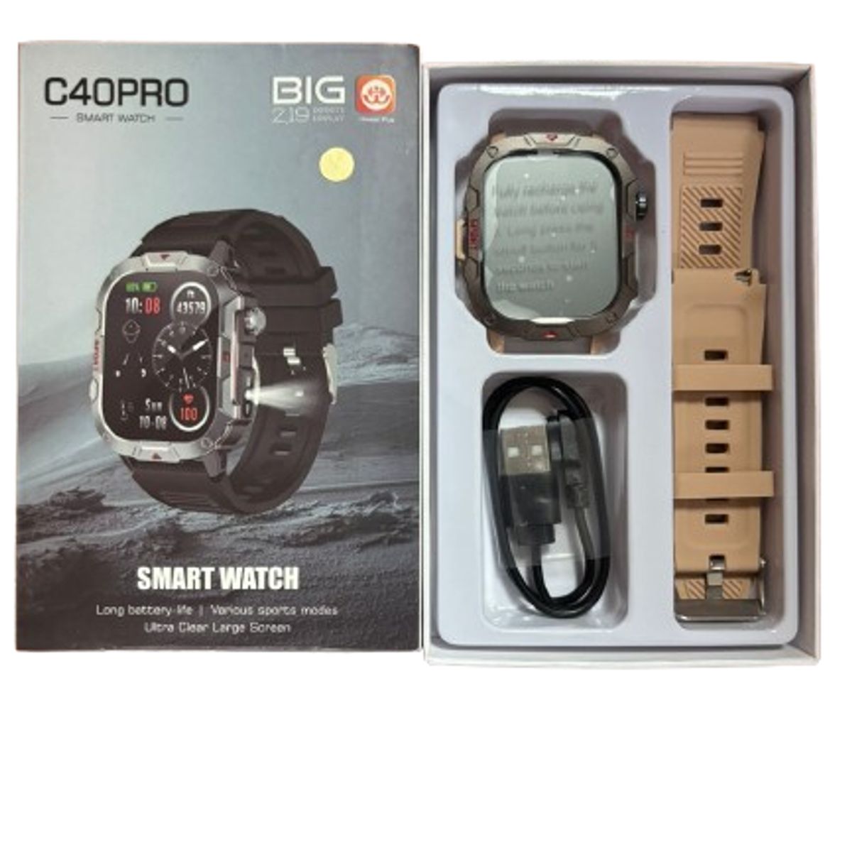 GENERICO - Smartwatch Deportivo Multifuncional con Llamadas Bluetooth y Monitoreo de Salud