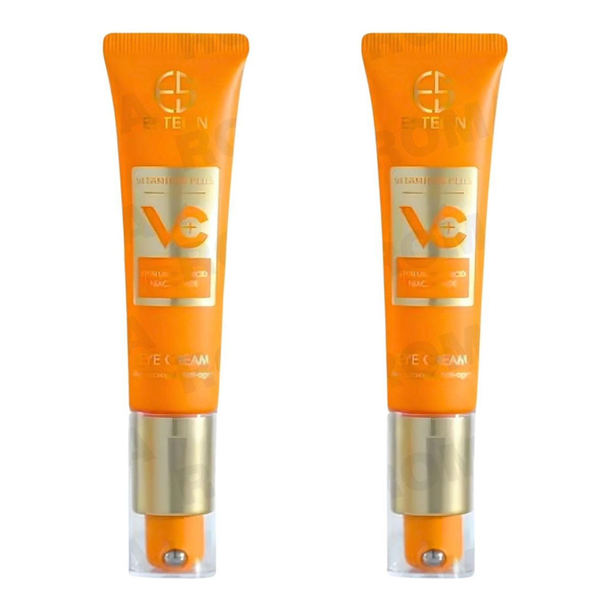 GENERICO - PACK 2 CREMA PARA OJOS VITAMINA C CON ÁCIDA HIALURÓNICO 30G ESTELIN