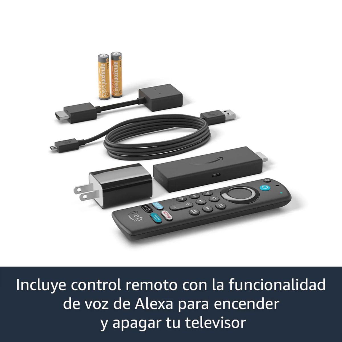AMAZON - TV Stick Amazon Fire Stick FHD 8GB Wi-Fi 5 Black