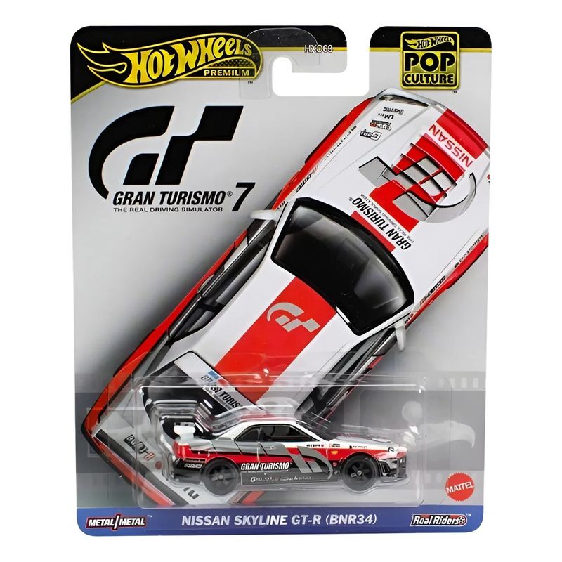 HOT WHEELS - Hot Wheels Premium Nissan Skyline R34 Gran Turismo 7