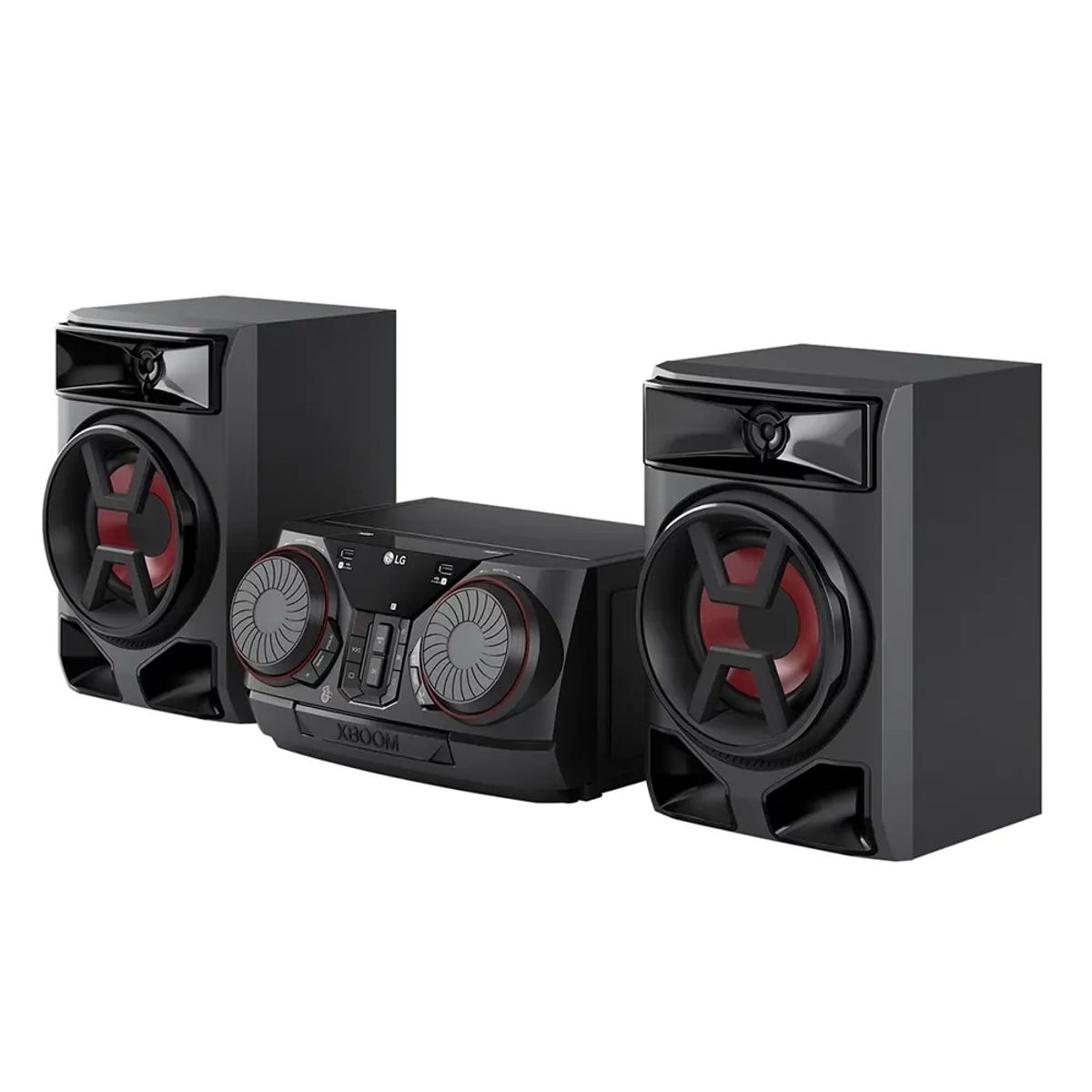 LG - Minicomponente 300W Multi Bluetooth Radio FM XBOOM Negro LG CK43N