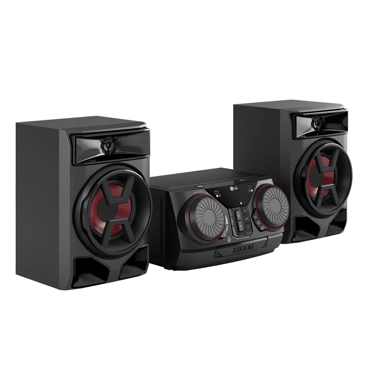 LG - Minicomponente 300W Multi Bluetooth Radio FM XBOOM Negro LG CK43N