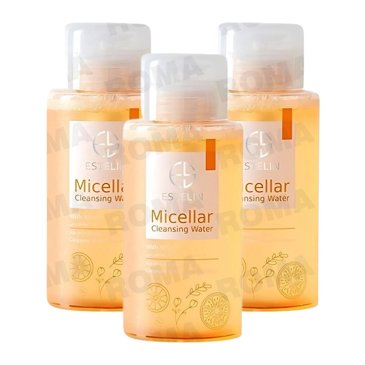 GENERICO - PACK 3 AGUA MICELAR VITAMINA C 300ML ESTELIN