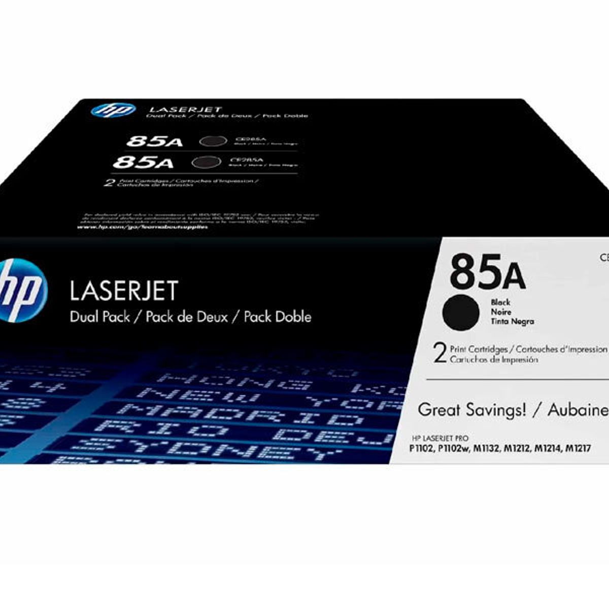 HP - TÓNER HP CE285AD P P1102W PAQUETE X2