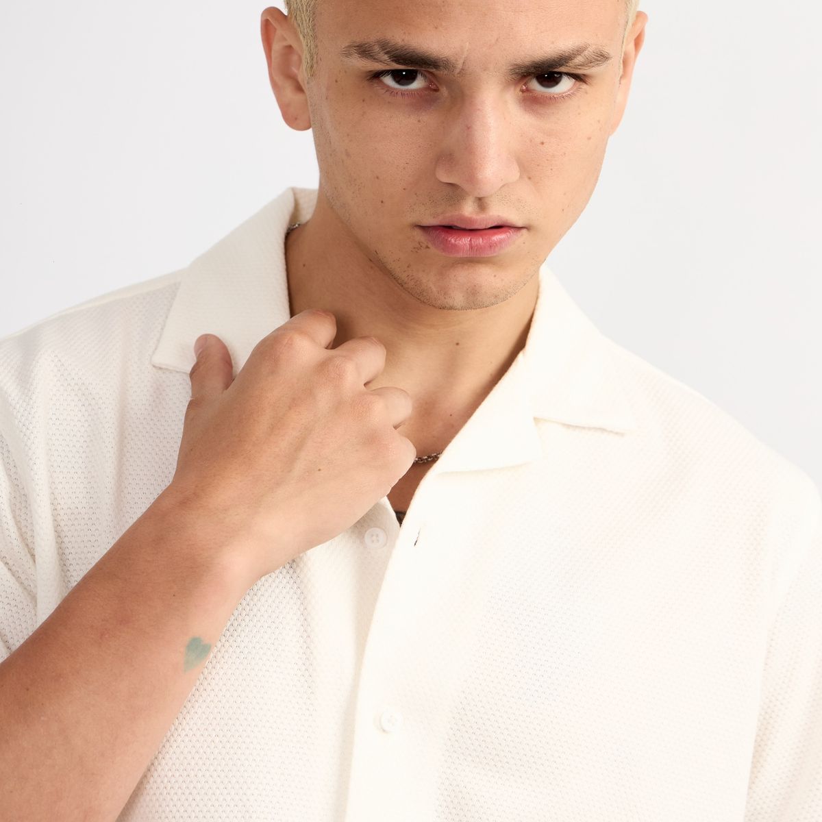 ISAGUE - CAMISA RESORT HARVEY MANGA CORTA HOMBRE