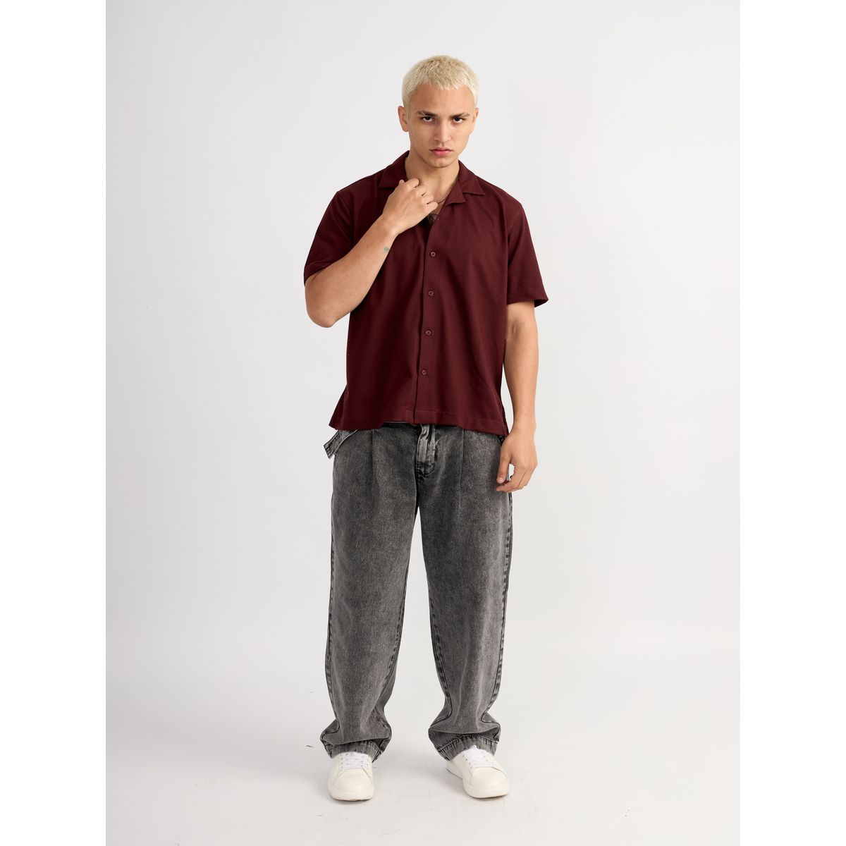 ISAGUE - CAMISA RESORT HARVEY MANGA CORTA HOMBRE