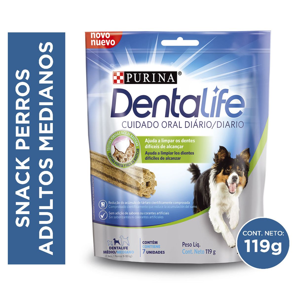 DENTALIFE - Snack para perros Dentalife medianos 119gr