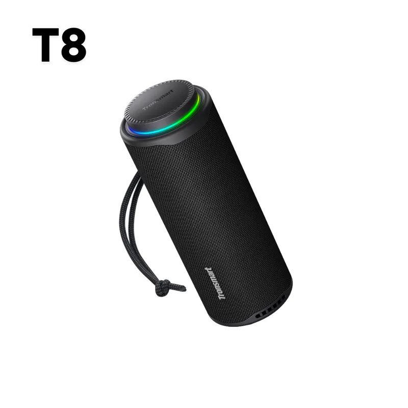 TRONSMART - Parlante Bluetooth Tronsmart T8 de 40W Sonido de 360º - Negro