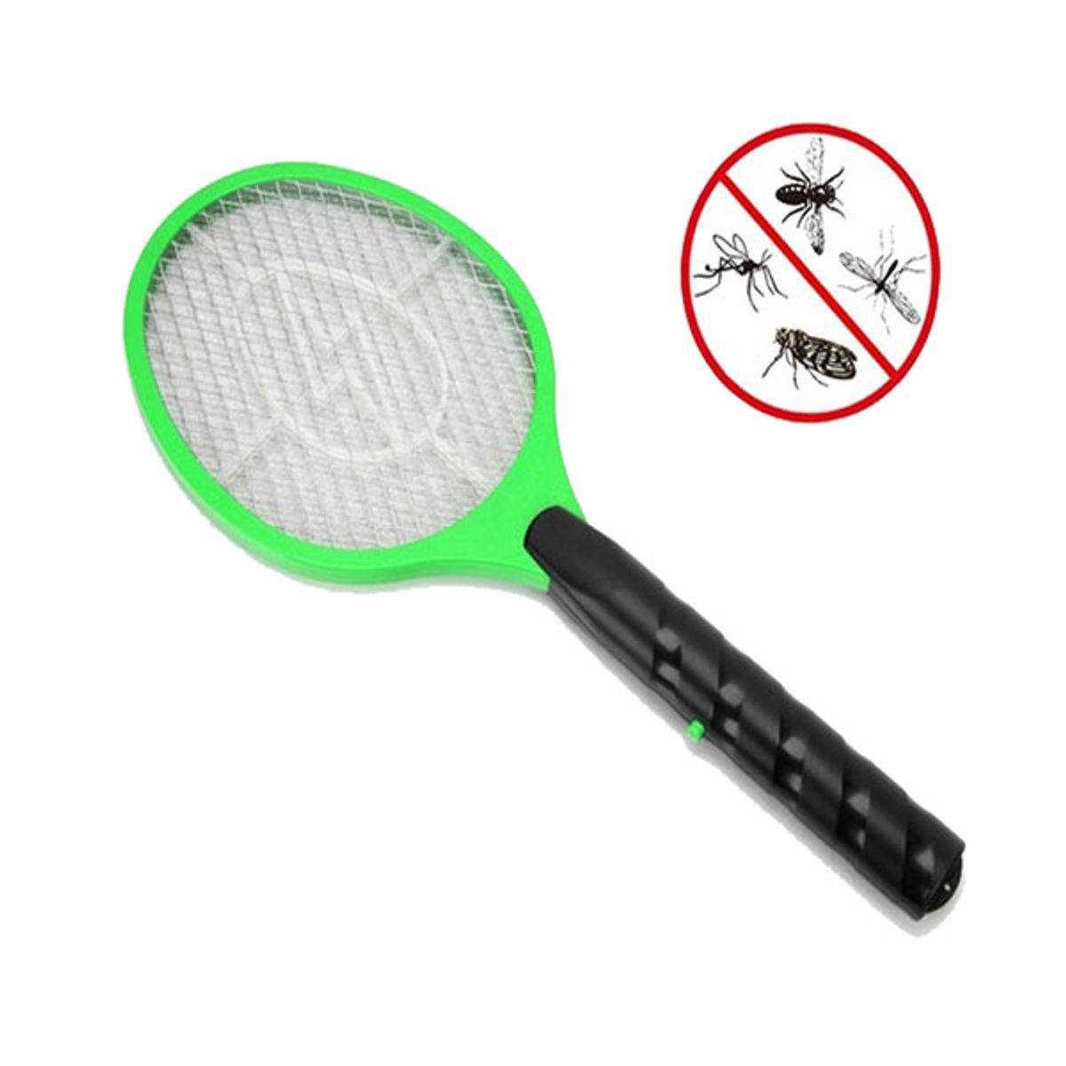 OEM - Raqueta Matamoscas Eléctrica Exterminador de Mosquitos Muy Resistencia