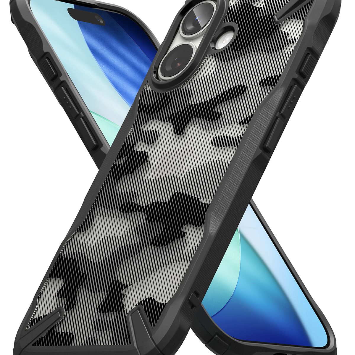 RINGKE - Case iPhone 17 Ringke Fusion X Design Camuflado