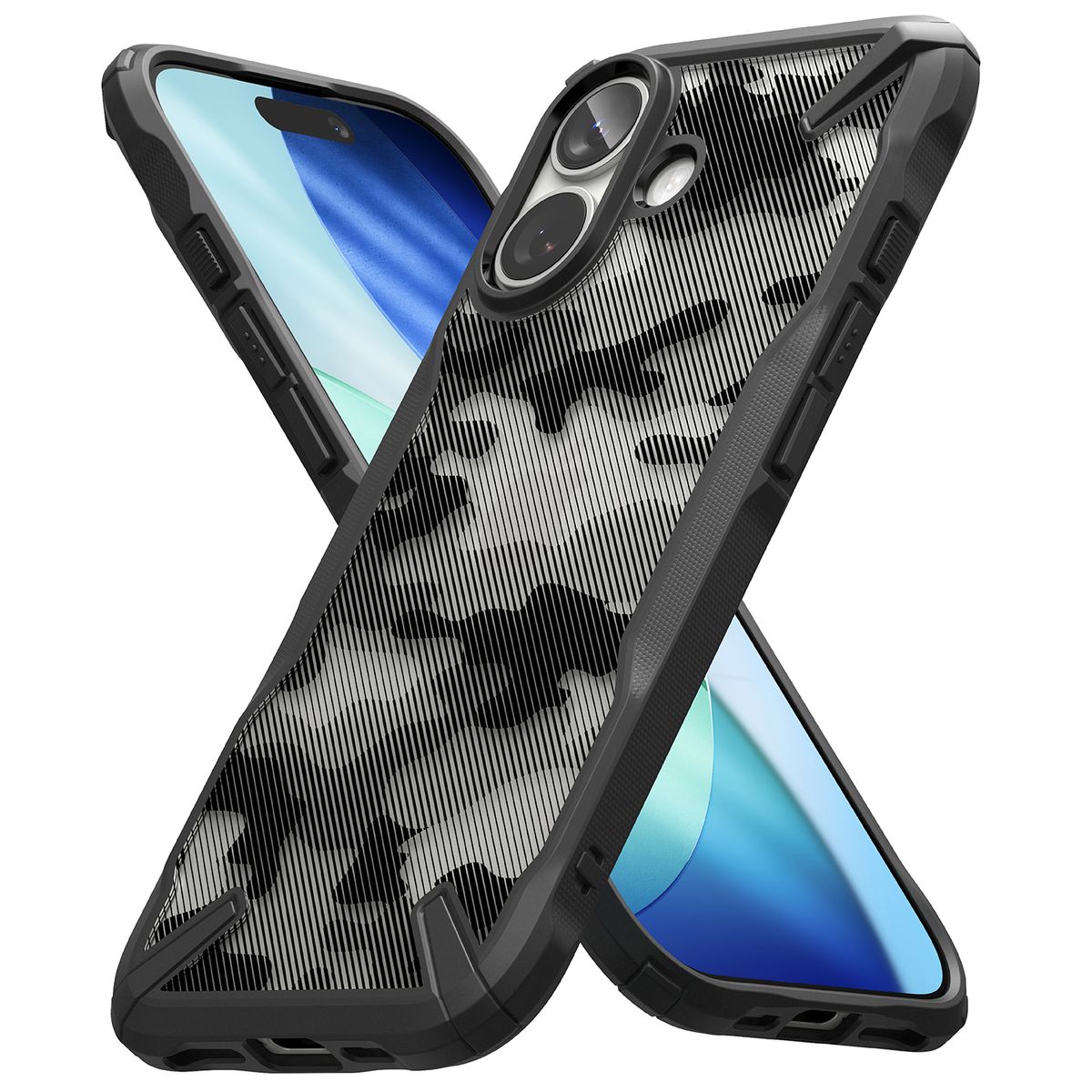 RINGKE - Case iPhone 17 Ringke Fusion X Design Camuflado