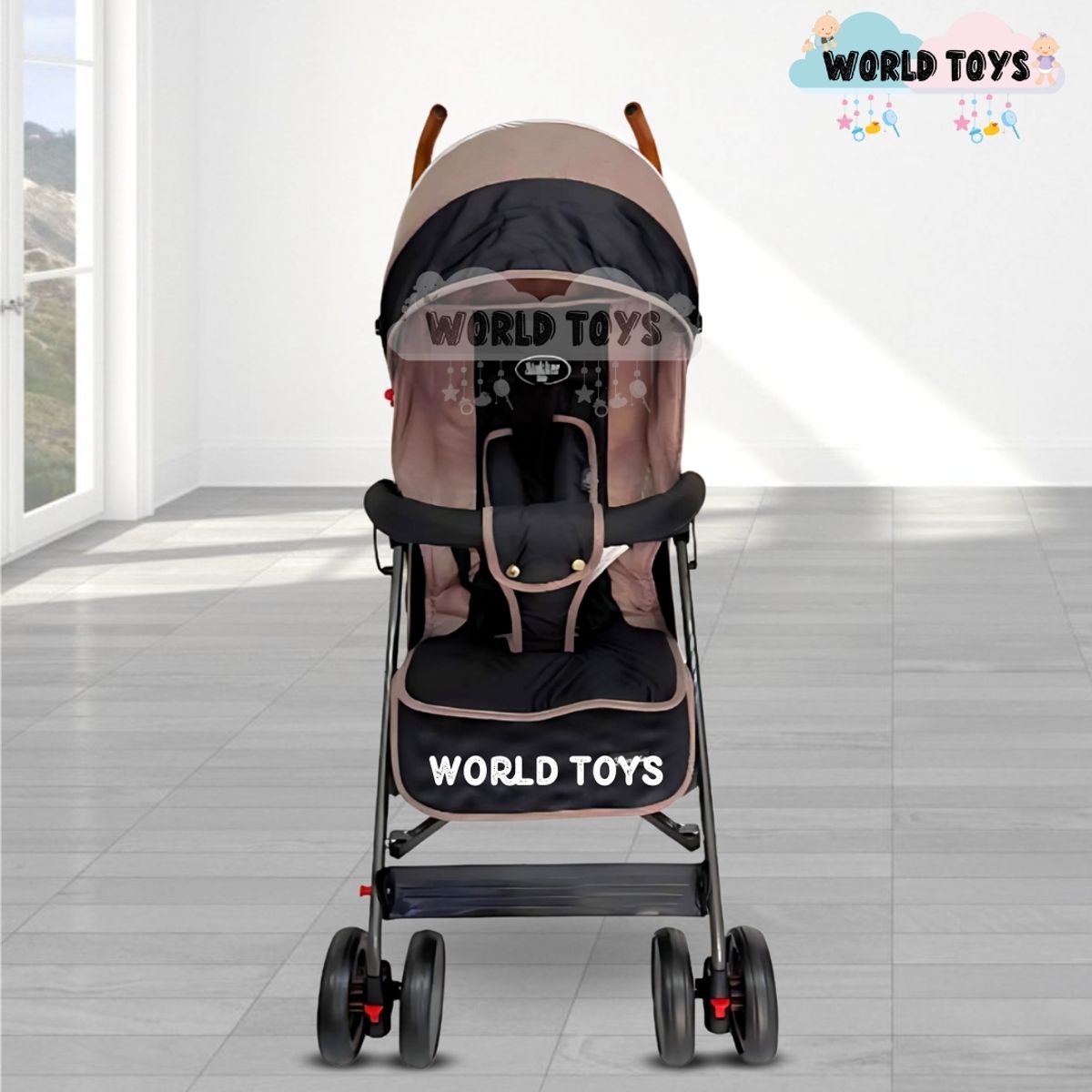 Baby - Coche Bastón de Lujo «SEVILLA PREMIUM» Limited Edition Pink