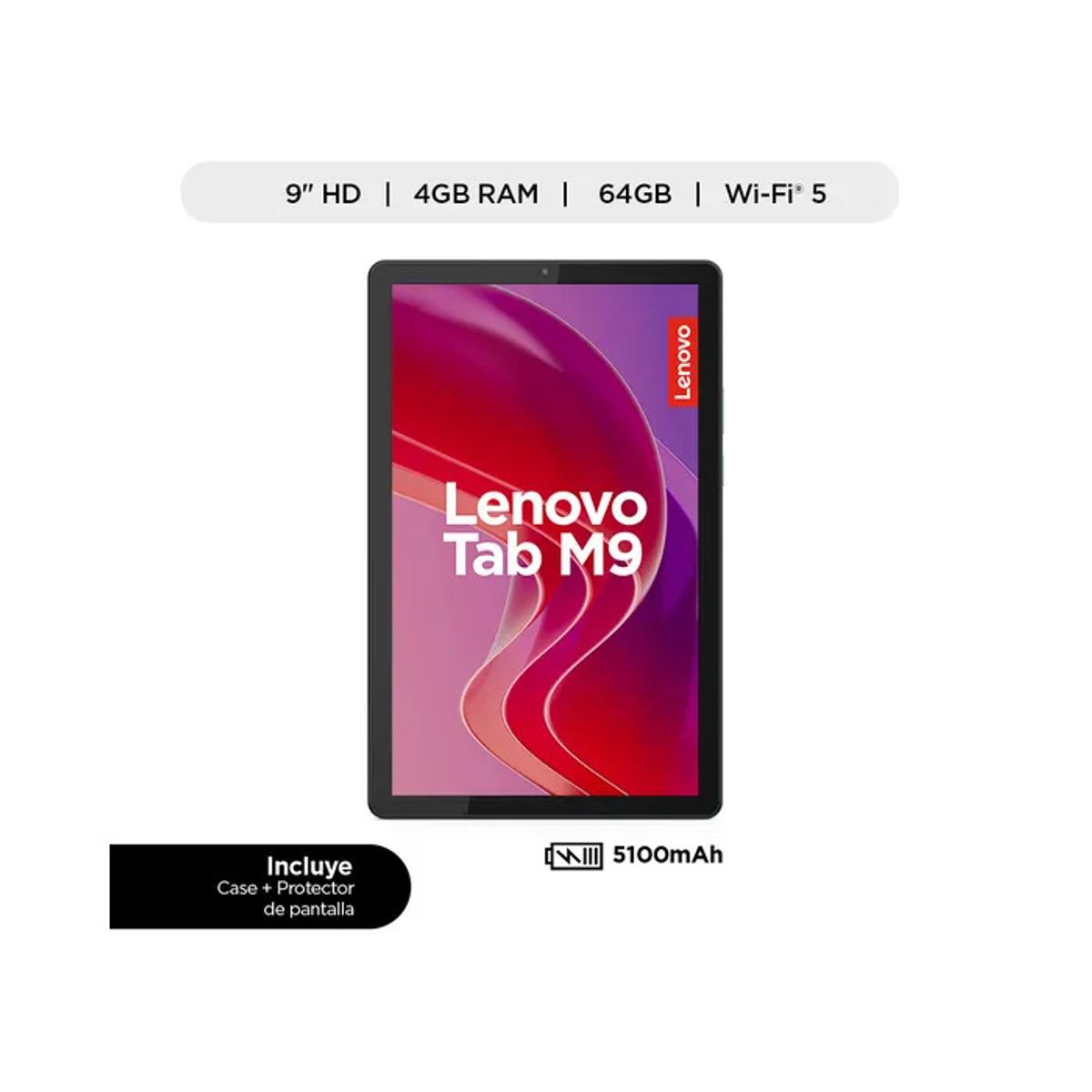 LENOVO - Tablet Lenovo Tab M9 9 WiFi 64GB 4GB RAM Frost Blue