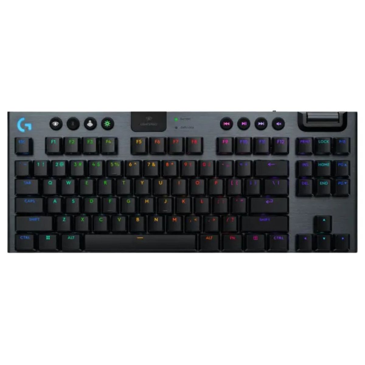 LOGITECH - Teclado Gamer Logitech G915 X TKL Lightspeed RGB Lightsync Negro