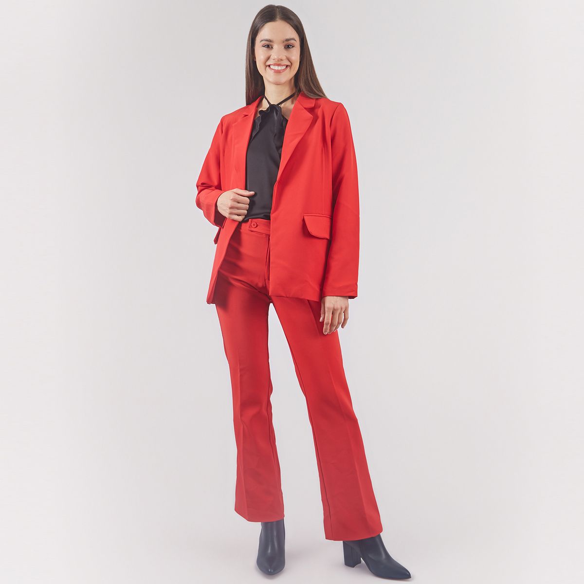 DOLCATTA - Blazer Basic - Red Color - Dolcatta