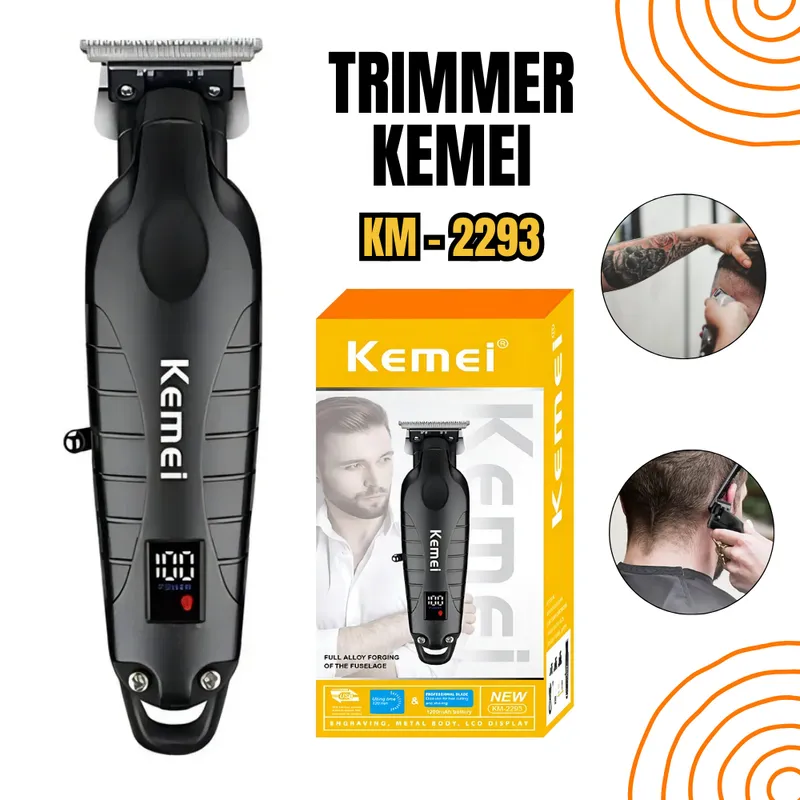 KEMEI - Trimmer Kemei Recargable KM-2293