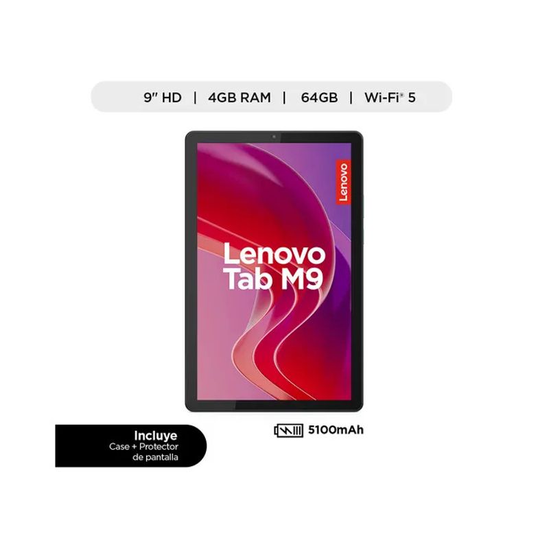 LENOVO - Tablet Lenovo Tab M9 9 WiFi 64GB 4GB RAM Frost Blue