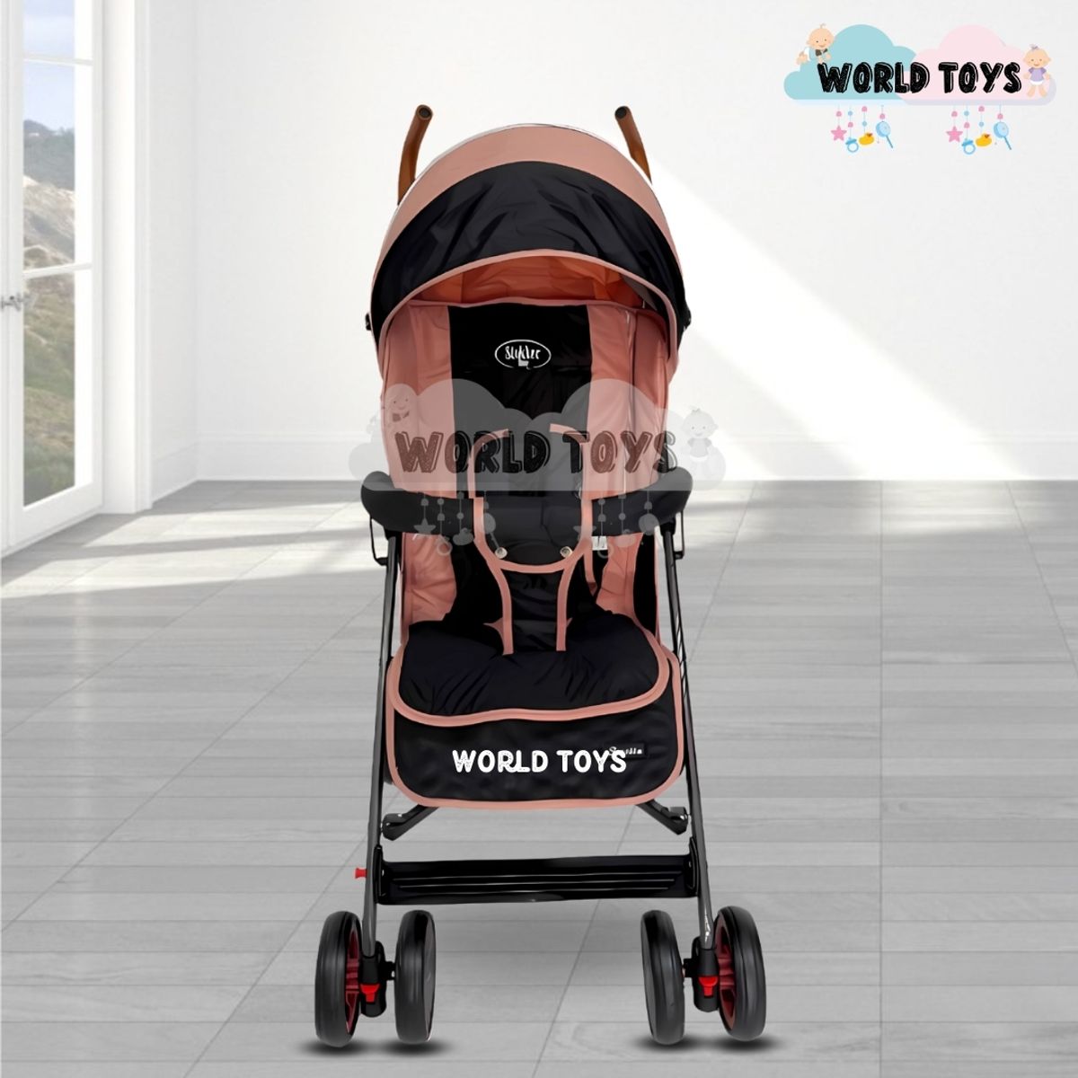 Baby - Coche Bastón de Lujo «SEVILLA PREMIUM» Limited Edition Melón