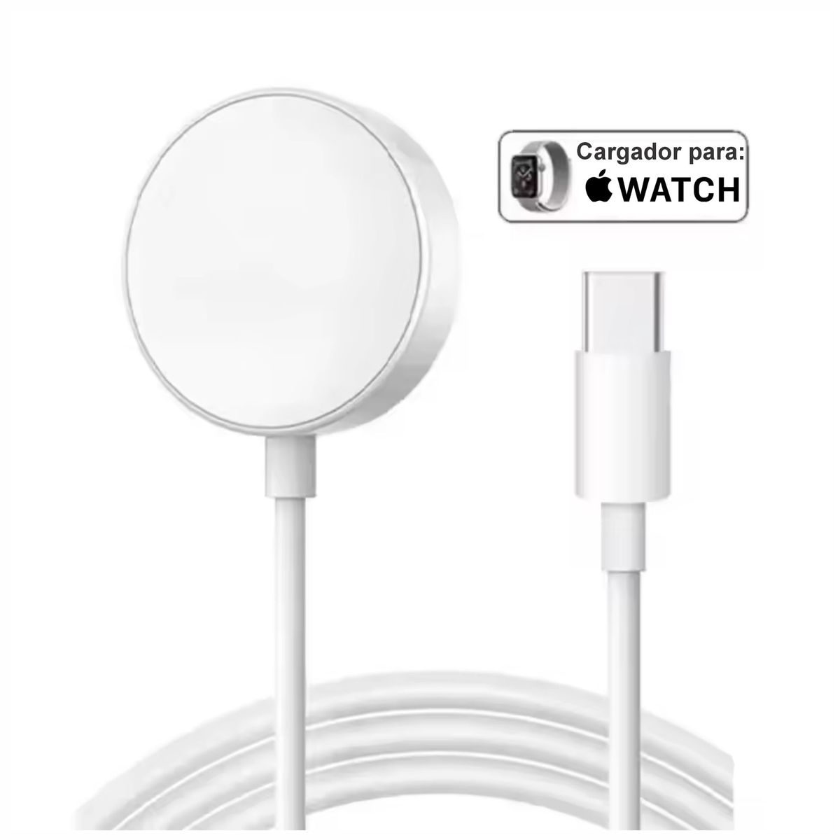 GENERICO - Apple Watch Cargador inalámbrico Magnético USB C Compatible