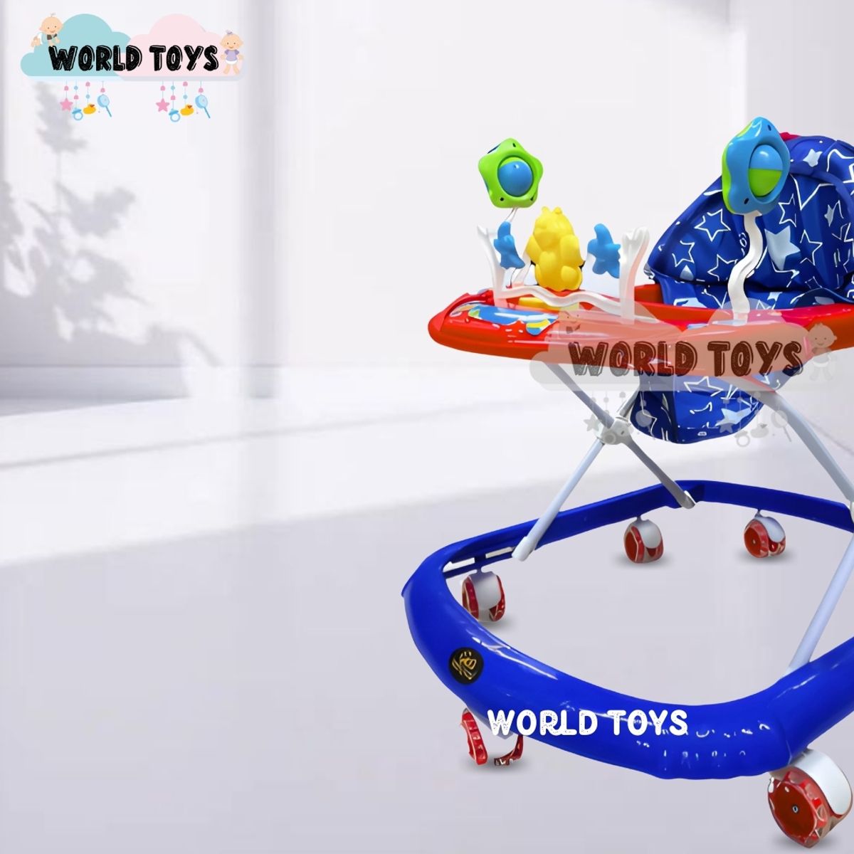 BABY - Andador Plegable «LITTLE BEE» Edición Limitada Red