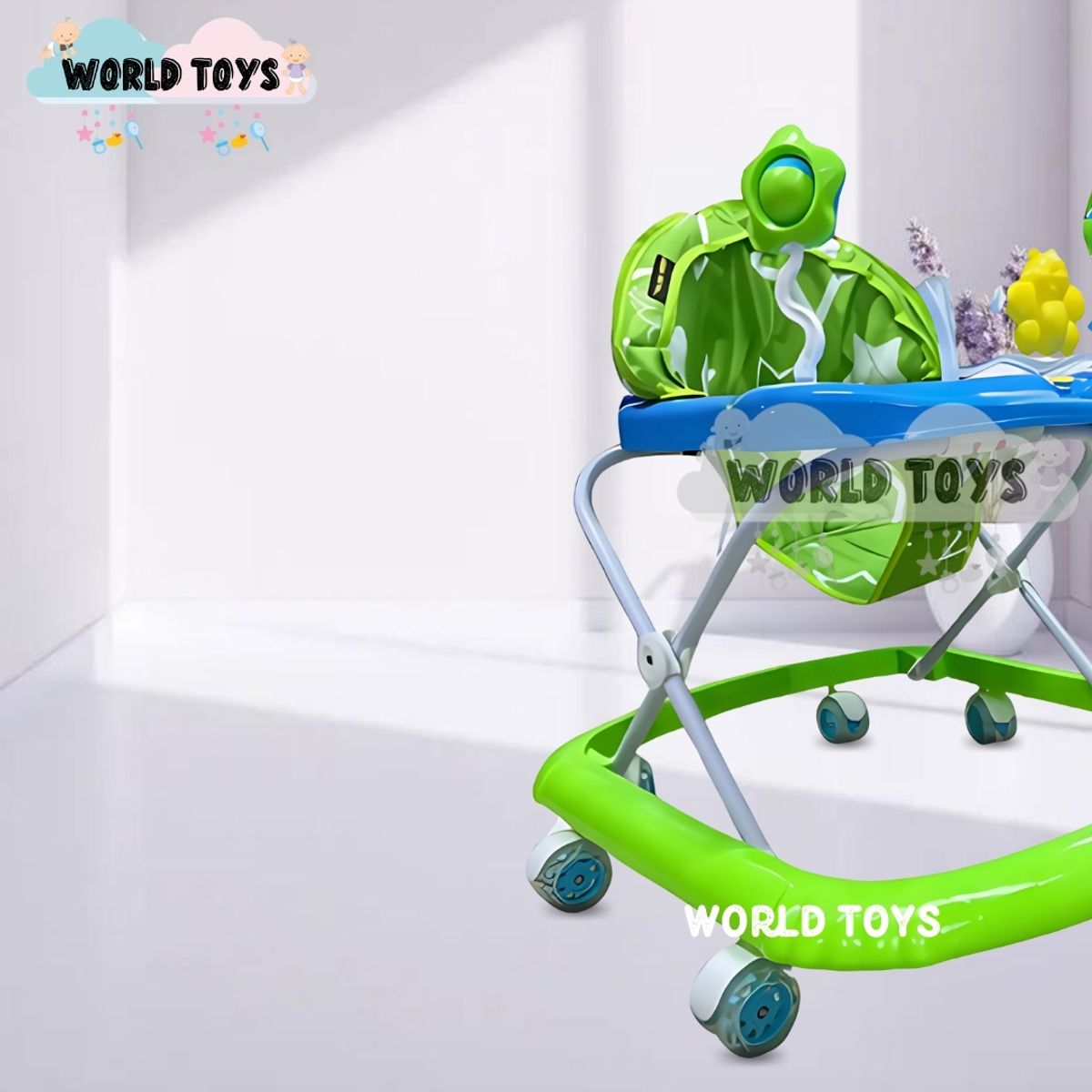 BABY - Andador Plegable «LITTLE BEE» Edición Limitada Green