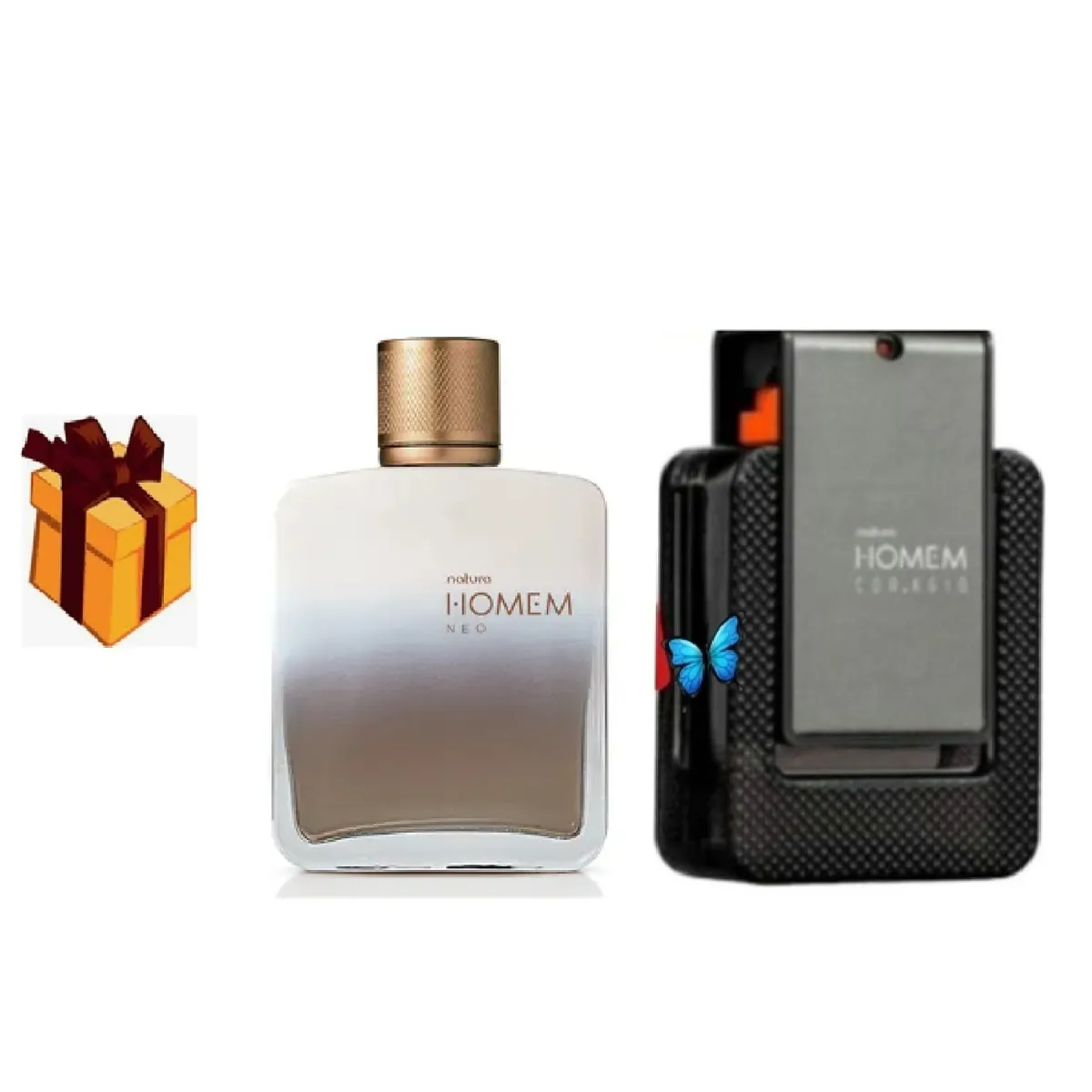 Natura - Homem Coragio + eau de parfum homem Neo 100ml + regalito