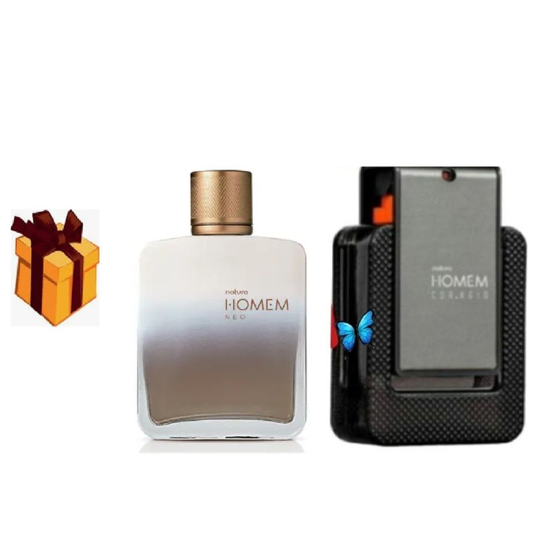 NATURA - Homem Coragio + eau de parfum homem Neo 100ml + regalito