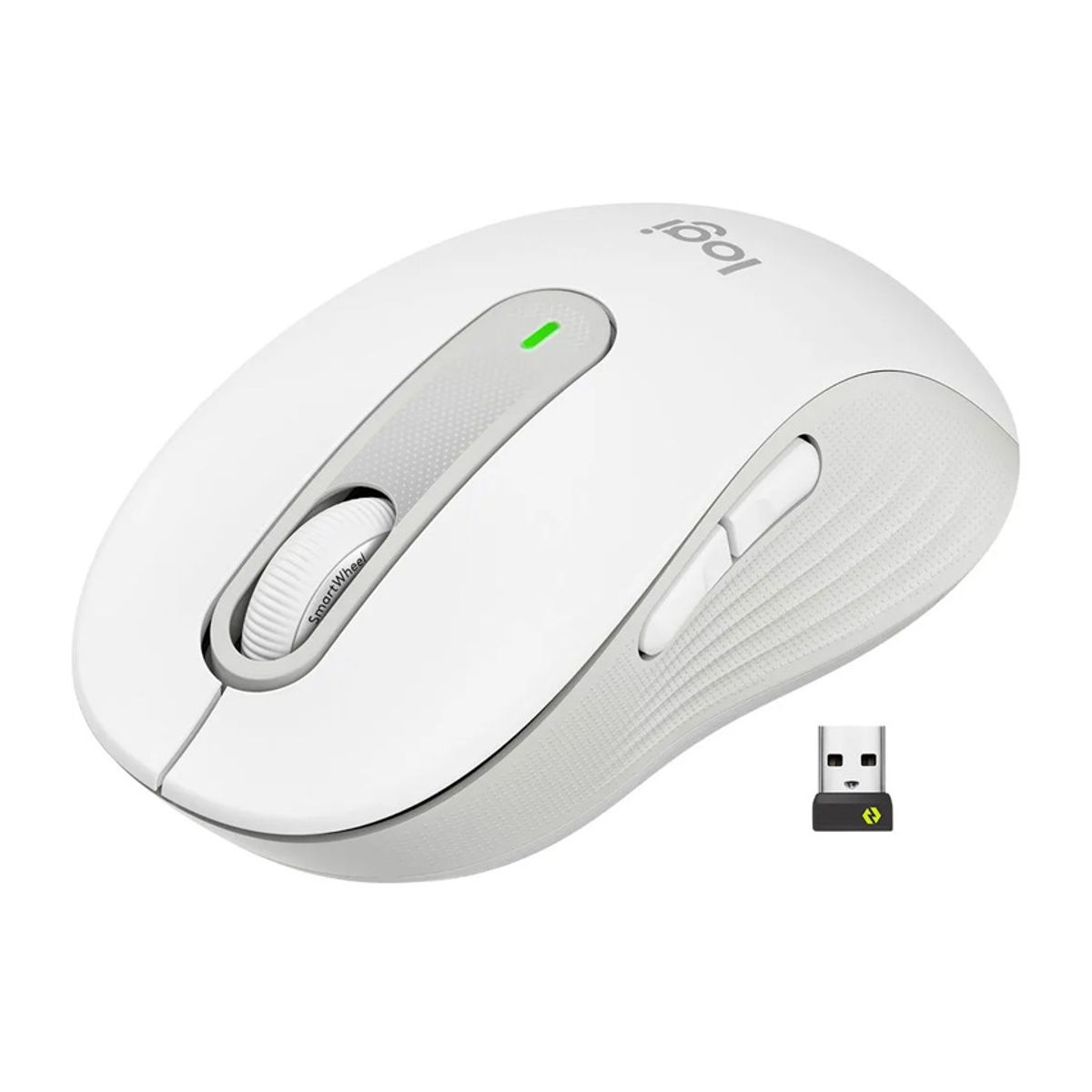 LOGITECH - Mouse Logitech Signature M650 L Inalámbrico Blanco