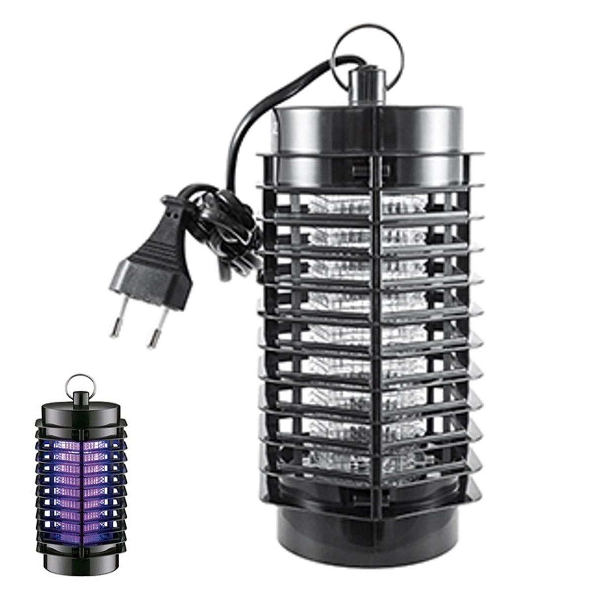 OEM - Lámpara Mata Insectos con Luz Ultravioleta Exterminador de Mosquitos