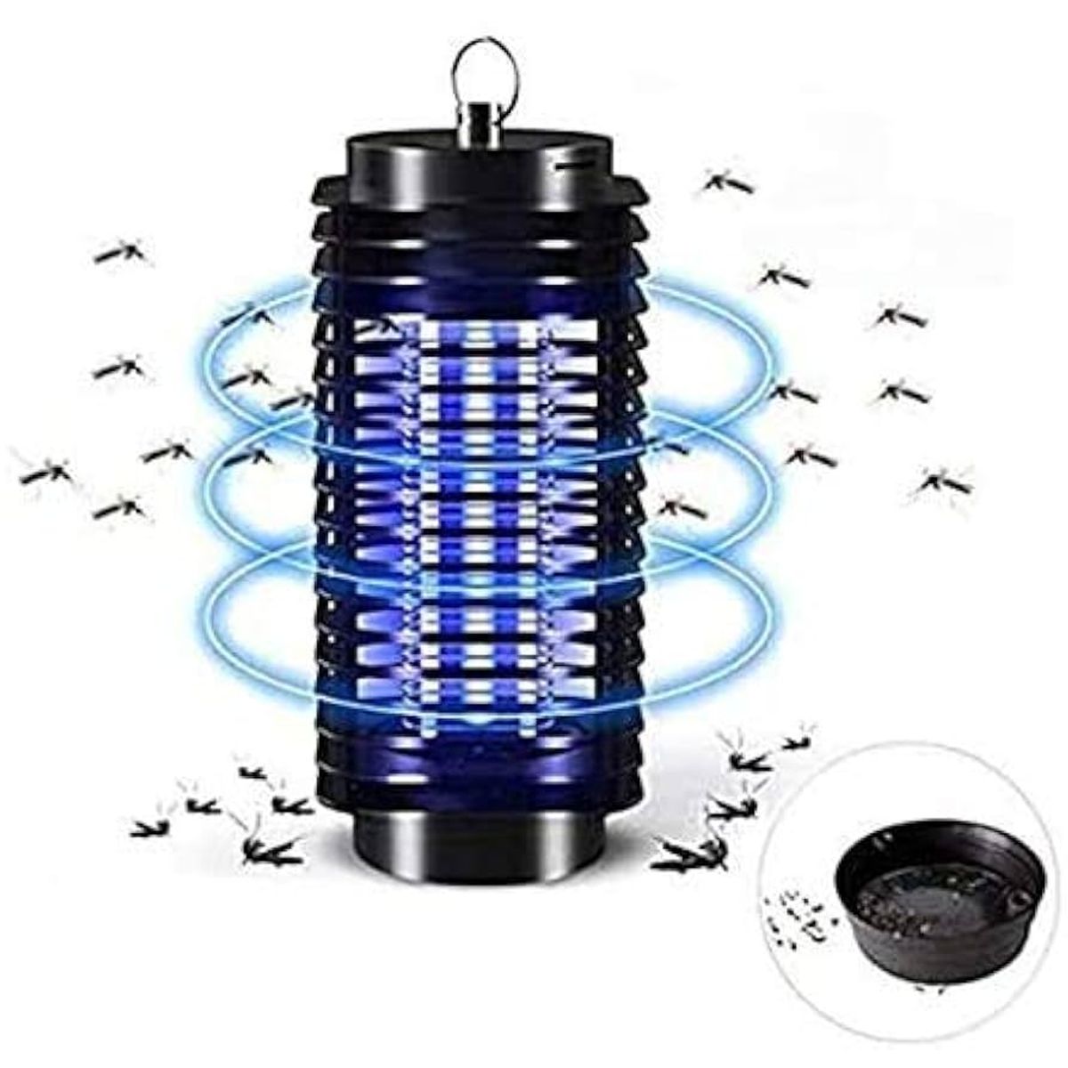 OEM - Lámpara Mata Insectos con Luz Ultravioleta Exterminador de Mosquitos