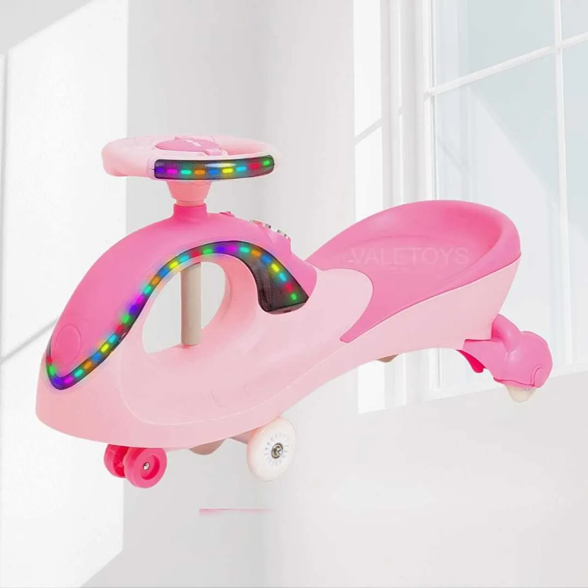 BABY HAPPY - Correpasillos Twist Car Carrito Mágico Con luces y Bluetooth