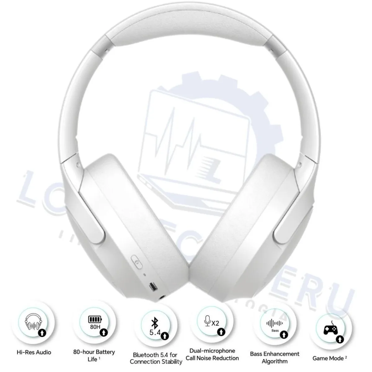 HONOR - AUDIFONOS BLUETOOTH HONOR CHOICE HEADPHONES COLOR - BLANCO