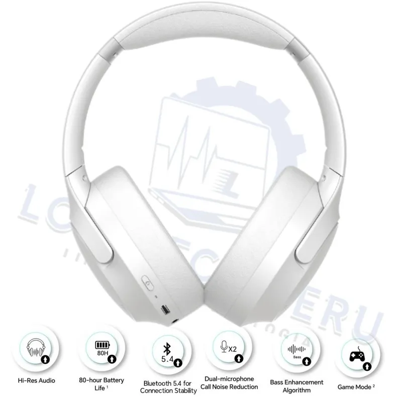 HONOR - AUDIFONOS BLUETOOTH HONOR CHOICE HEADPHONES COLOR - BLANCO
